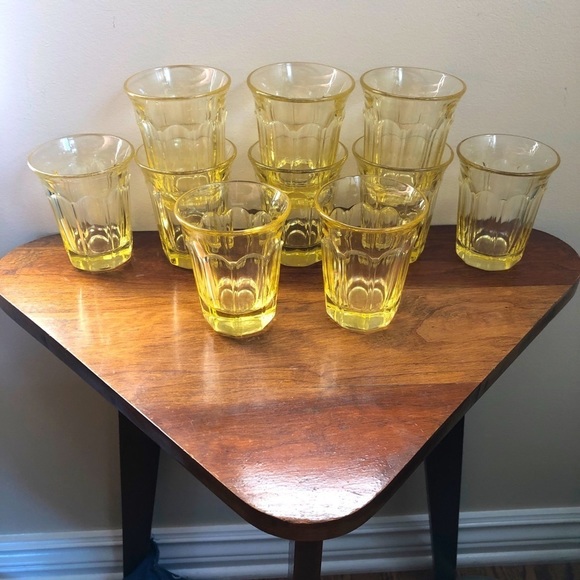 SET of 10 vintage Noritake Provincial juice glasses - Picture 3 of 10